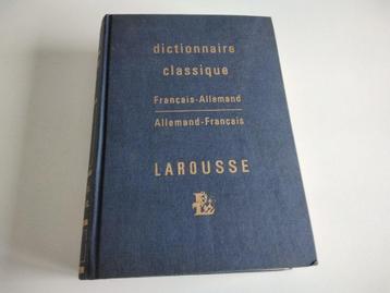 Dictionnaire Français-Allemand et Allemand-Français LAROUSSE disponible aux enchères