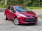 Ford Fiesta 1.25 Essence Titanium 60000Km GARANT..., Rouge, Achat, Entreprise, 5 portes