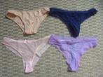 lot 4 slipjes, Kleding | Dames, Ondergoed en Lingerie, Verzenden, Slip