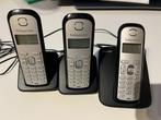 Téléphones sans fil Twist 302 Trio, Télécoms, Téléphones fixes | Combinés & sans fil, Utilisé, Enlèvement ou Envoi, 3 combinés