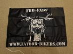 Harley Davidson Fatbob Vlag, Motoren, Ophalen