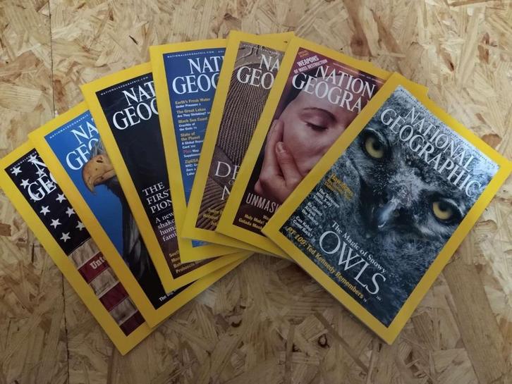 Jaargangen National Geographic, Boeken, Tijdschriften en Kranten, Nieuw, Wetenschap en Natuur, Ophalen of Verzenden