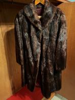 Jas in echt bont - donkerbruin., Kleding | Dames, Maat 38/40 (M), Bruin, Ophalen of Verzenden, Geen merk