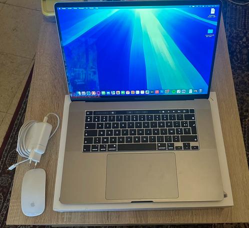 Macbrook Pro 16inch met laptop tas, lader en muis + doos, Informatique & Logiciels, Apple Macbooks, Comme neuf, Enlèvement