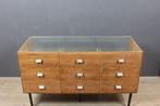 Winkeltoog Vintage Toonbank met laden vitrinekast Balie, Antiek en Kunst, Curiosa en Brocante, Ophalen of Verzenden