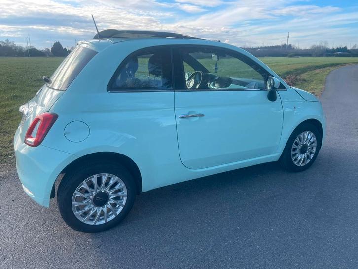 Fiat 500 | 13 900 km Carpass ! | Toit ouvert en verre !, Autos, Fiat, Particulier, Toit ouvrant, Essence, Boîte manuelle, Tissu