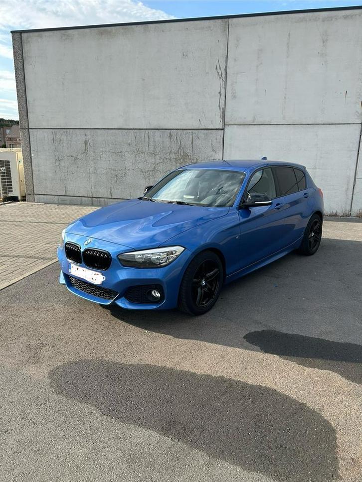 BMW 116i M pakket, Auto's, BMW, Particulier, 1 Reeks, Airconditioning, Benzine, Euro 6, 5 deurs, Handgeschakeld, Blauw, Alcantara