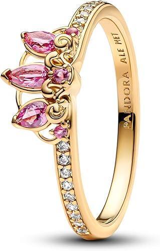 Pandora damesring | 7.5 | GRATIS LEVERING, Handtassen en Accessoires, Ringen, Nieuw, Dame, Goud, Overige materialen, Met edelsteen