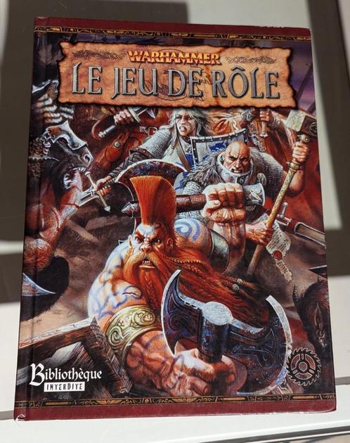 Warhammer: livre jeu de rôle, bibliothèque interdite, Livres, Livres Autre, Enlèvement