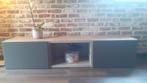 Meuble TV - rangement salon, Ophalen, Overige materialen, Effet chêne blanchi - Meuble Besta de chez Ikea, 150 tot 200 cm