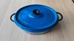 Ovale gietijzeren braadpan van 33 cm, Huis en Inrichting, Keuken | Potten en Pannen, Ophalen of Verzenden, Zo goed als nieuw, Gietijzer