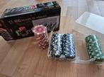 100 jetons de poker / poker chips, Ophalen of Verzenden, Nieuw
