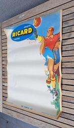 Ricard oude affiche, Verzamelen, Ophalen of Verzenden, Gebruikt, Reclamebord