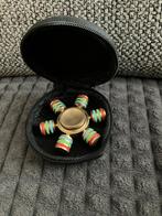Goudkleurige spinner in etui, Kinderen en Baby's, Ophalen of Verzenden