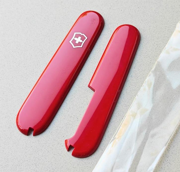 Poignée de couteau Victorinox Swiss Army authentique, 91 mm, Caravanes & Camping, Outils de camping, Neuf, Enlèvement ou Envoi