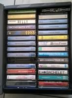 30 audiocassettes uit de jaren 80-90, Met bewaardoos, rek of koffer, Gebruikt, 26 bandjes of meer, Ophalen of Verzenden