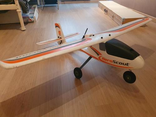 Horizon aeroscout 1.1m, Hobby en Vrije tijd, Modelbouw | Radiografisch | Vliegtuigen, Gebruikt, Ophalen