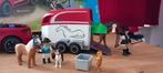 Playmobil porsche met trailer - 9376, Ophalen, Gebruikt, Complete set
