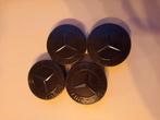 Mercedes Centercaps 4stuks Zwart Mat. bieden, Ophalen of Verzenden, Nieuw
