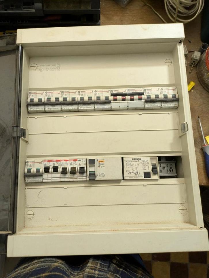 Elektriciteitskast, Doe-het-zelf en Bouw, Elektriciteit en Kabels, Gebruikt, Ophalen