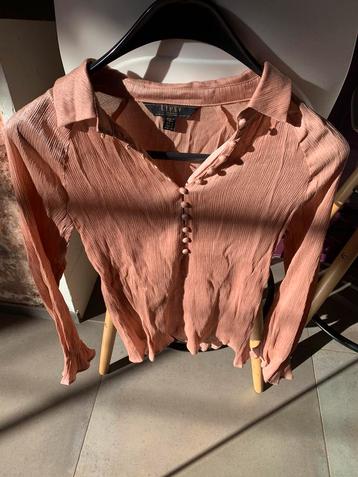 Zalmkleurig bloesje maat 34 lipsy beschikbaar voor biedingen