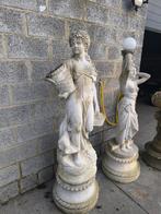 Monumentale neoklassieke tuinbeelden - ca. 170 cm, Tuin en Terras, Tuinbeelden, Ophalen, Steen