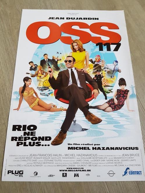 Affiche OSS 117, Verzamelen, Posters, Zo goed als nieuw, Film en Tv, A1 t/m A3, Rechthoekig Staand, Ophalen of Verzenden