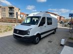 VOLKSWAGEN CRAFTER 20TDI L4H3 DUBBEL CABIN 2015 86000KM 7PL, Auto's, Bestelwagens en Lichte vracht, Voorwielaandrijving, Stof
