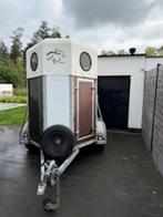 paardenremork, Dieren en Toebehoren, Ophalen, Gebruikt, Hout, 2-paards trailer