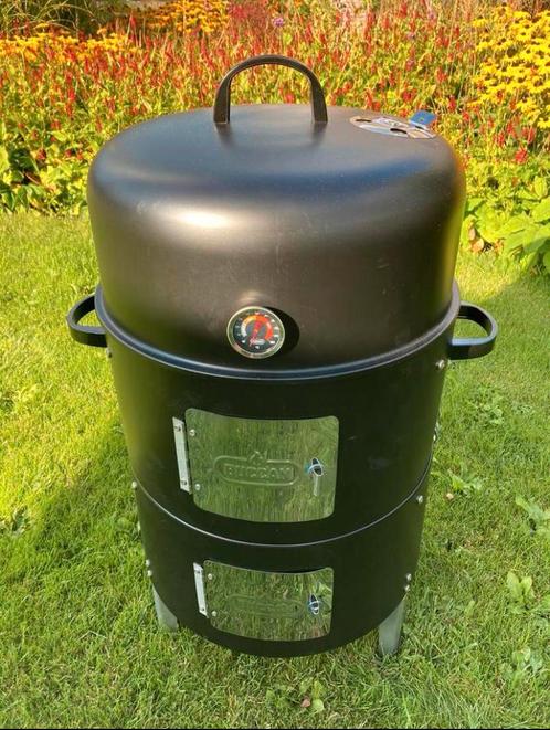 BBQ Smoker BUCCAN Durham Smokey Canon, Tuin en Terras, Houtskoolbarbecues, Nieuw, Met accessoires, Ophalen