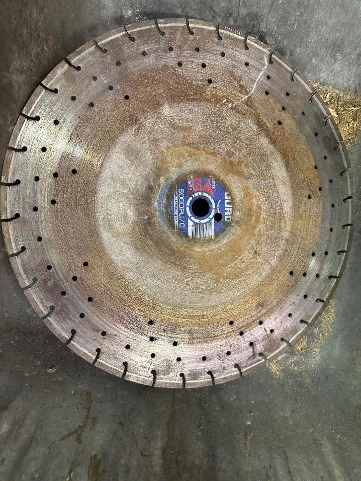 Diamantzaag DURO UNIVERSEEL BETON 50cm, Doe-het-zelf en Bouw, Gereedschap | Slijpmachines, Gebruikt, Overige typen, Ophalen