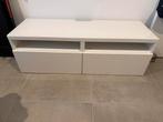 Ikea Besta TV Meubel 120cm + Beschermglas, Huis en Inrichting, Kasten |Televisiemeubels, Ophalen, Zo goed als nieuw