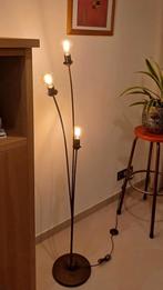 Design Vloerlamp | Staande Lamp met 3 Calex bol-ledlampen, Huis en Inrichting, Zo goed als nieuw, Ophalen