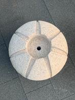 Beige granieten waterbol, doorsnee 50cm, Tuin en Terras, Waterpartijen en Fonteinen, Ophalen, Gebruikt, Graniet, Waterornament