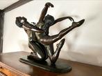 Statue ballerines intitulé " Étreinte Éternel " en bronze, Antiquités & Art, Enlèvement ou Envoi