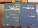 JC Marchais livre amplificateur opérationnel filtres actifs, Boeken, Schoolboeken, Handvaardigheid, Overige niveaus, Masson, Zo goed als nieuw