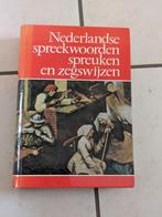 Nederlandse spreekwoorden, spreuken en zegswijzen, Livres, Loisirs & Temps libre, K. Ter Laan, Convient aux enfants, Enlèvement