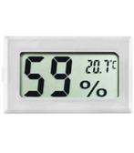 Digitale Thermometer Hygrometer Vochtmeter Klimaatmeter Wit, Nieuw, Ophalen of Verzenden
