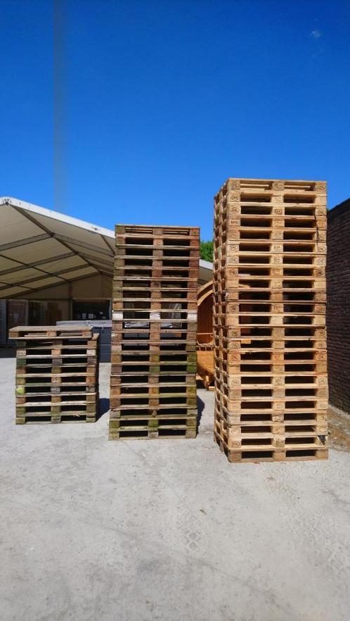 53x euro palleten EPAL EUR europalleten, Doe-het-zelf en Bouw, Hout en Planken, Gebruikt, Pallet, Ophalen