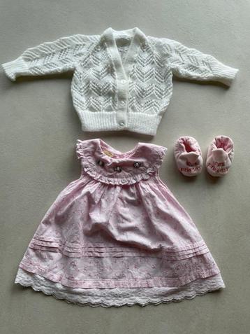 Lot de vêtements (37 pièces) pour fille de 1-3 mois beschikbaar voor biedingen