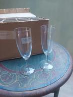 12 champagne glazen, Ophalen of Verzenden