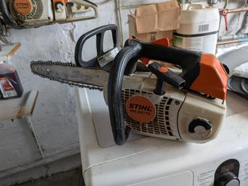 Stihl MS 201TC, Enlèvement, Utilisé