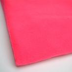 Op maat geknipt! 4229) 140x200cm polar fleece fluo roze, 120 cm of meer, Ophalen of Verzenden, Roze, Polyester
