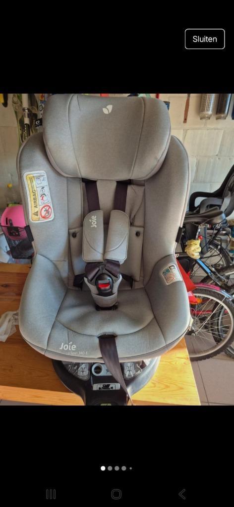 Joie Autostoel i-Spin 360 E i-Size Groep 0+/1 Gray Flannel, Kinderen en Baby's, Autostoeltjes, Zo goed als nieuw, Overige merken