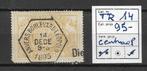 BELGIE  SPOOR  N  TR  14   G  CENTRAAL  STEMPEL, Ophalen of Verzenden, Gestempeld, Gestempeld, Europa