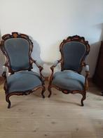 2 fauteuils Louis Philippe, Antiek en Kunst, Ophalen