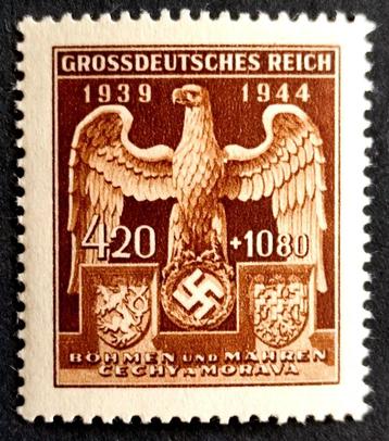 Grossdeutsches Reich: Bohemen & Moravië 1944 POSTFRIS, Enlèvement ou Envoi, Autres périodes, Non oblitéré