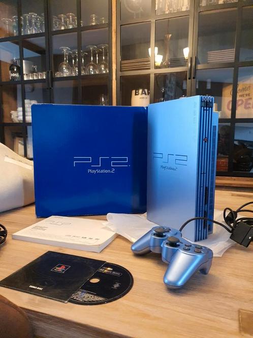 Ps2 fat aqau bleu RARE, Consoles de jeu & Jeux vidéo, Jeux | Sony PlayStation 2, Comme neuf, Enlèvement