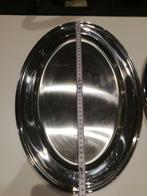 ALESSI inox 18/10 opdienbladen - 4 stuks - Ovaal, Ophalen of Verzenden, Gebruikt