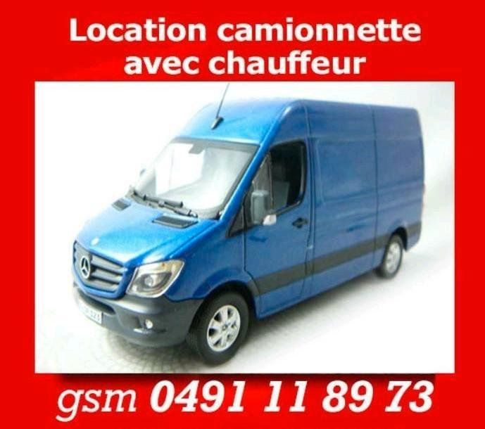 Location Camionnette Transport Déménagement va Partout, Diensten en Vakmensen, Verhuizers en Opslag